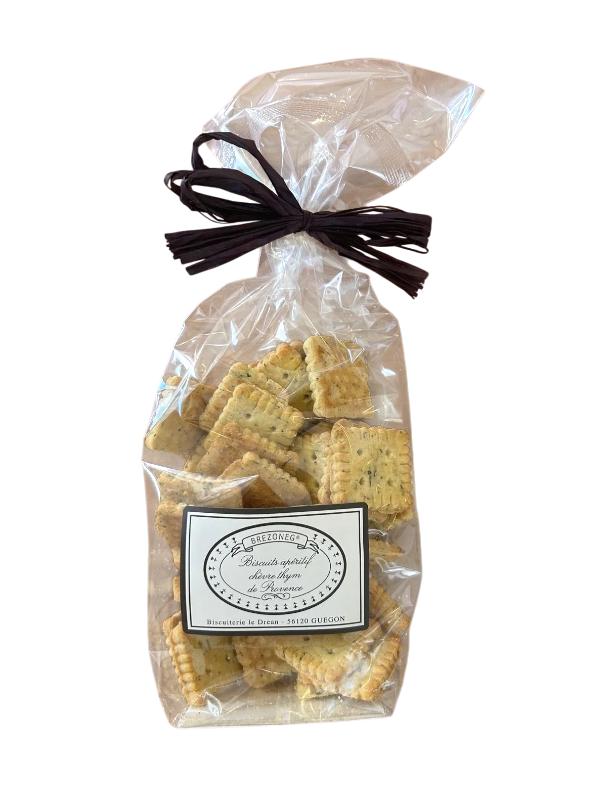 Biscuiterie Le Drean • Mini Butter Biscuits with Goat Cheese and Thyme of Provence • 80gr