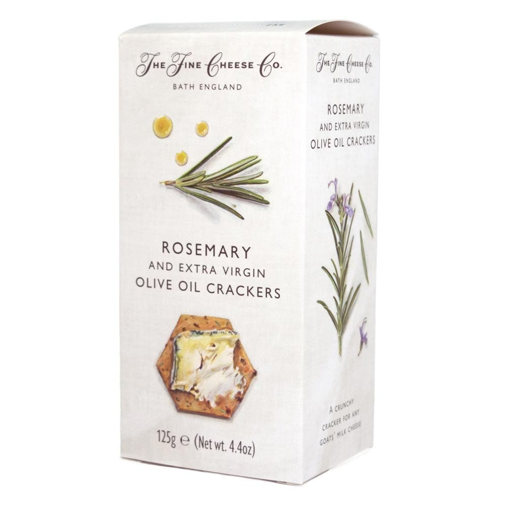 The Fine Cheese Co. • Rosemary and Extra Virgin Olive Oil Crackers